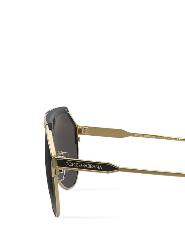 embargo Hou op koper Dolce & Gabbana Eyewear Miami Zonnebril Met Piloten Montuur - Farfetch