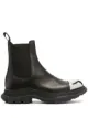 Image 1 of Alexander McQueen contrast toe-cap Chelsea boots