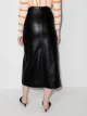 Dodo Bar Or Peta front-slit leather skirt