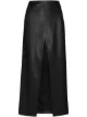 Image 1 of Dodo Bar Or Peta front-slit leather skirt