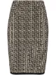 Image 1 of Balmain monogram jacquard skirt