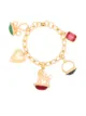 Image 1 of Mondo Mondo multiple-charm chain bracelet