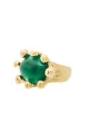Mondo Mondo gemstone detail cocktail ring - Gold