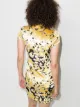Eckhaus Latta Shrunk floral mini dress