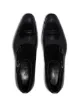 Santoni buckle-strap leather monk shoes
