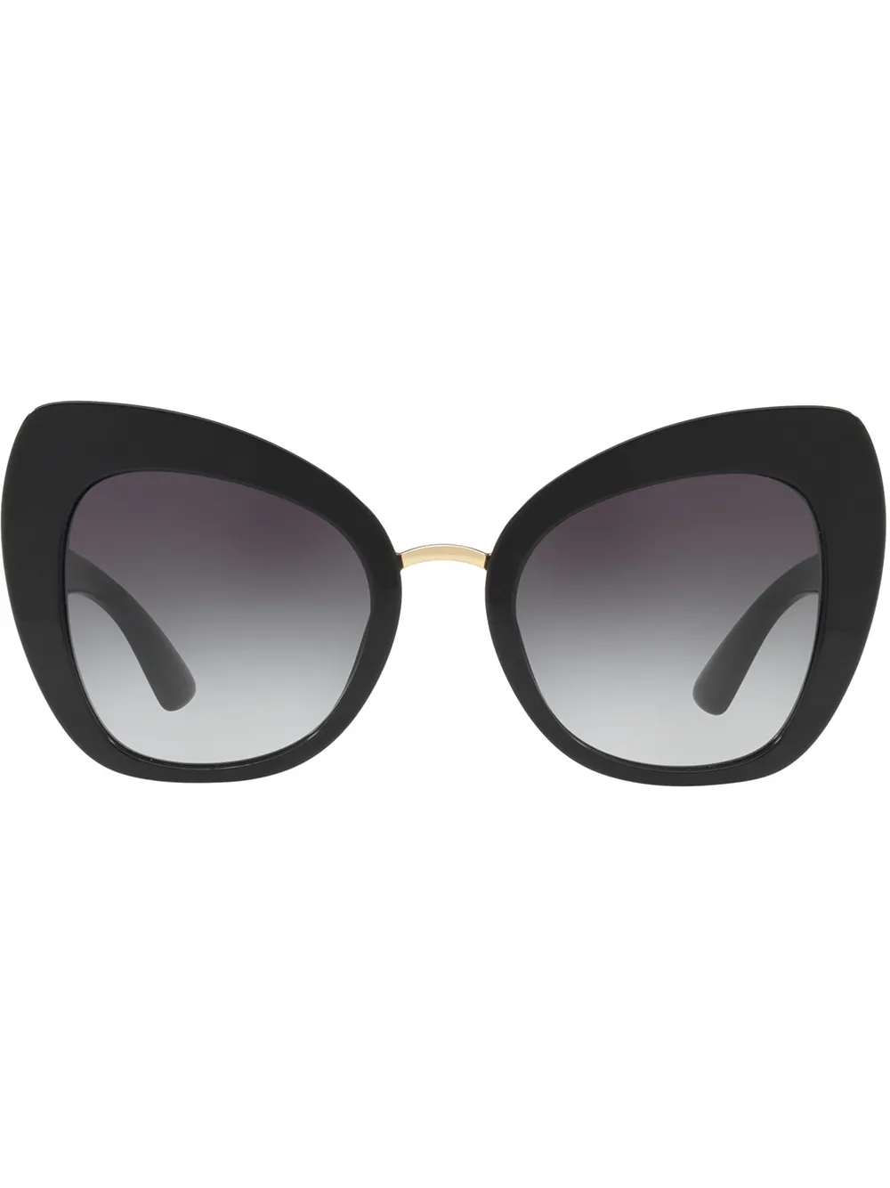 фото Dolce & gabbana eyewear солнцезащитные очки в оправе 'кошачий глаз'