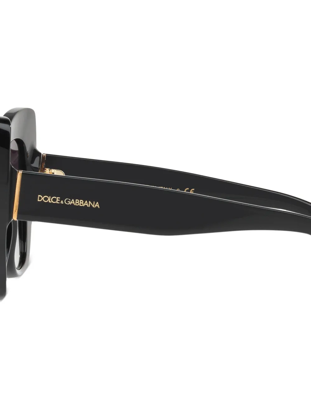 фото Dolce & gabbana eyewear солнцезащитные очки в оправе 'кошачий глаз'