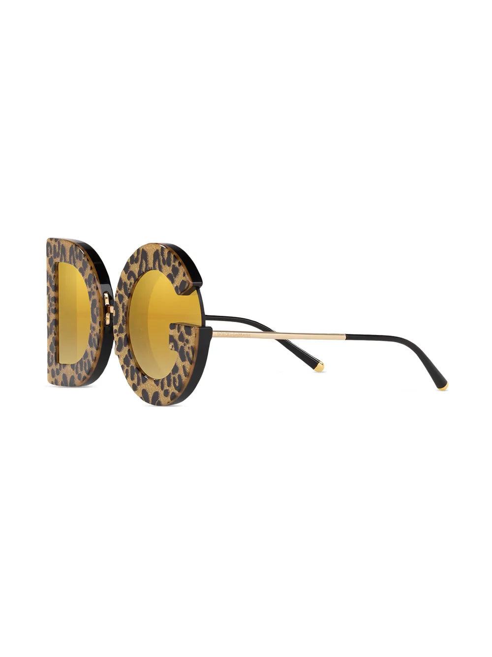 Dolce & Gabbana Eyewear DG Leo zonnebril - Goud