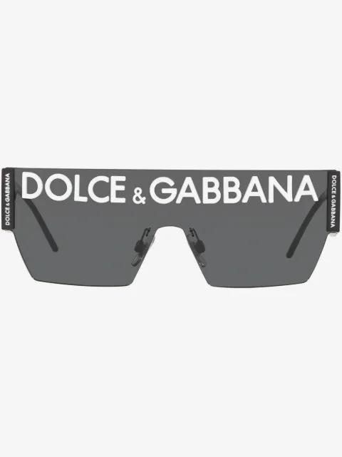 Dolce & Gabbana Eyewear DG Logo oversized-frame sunglasses