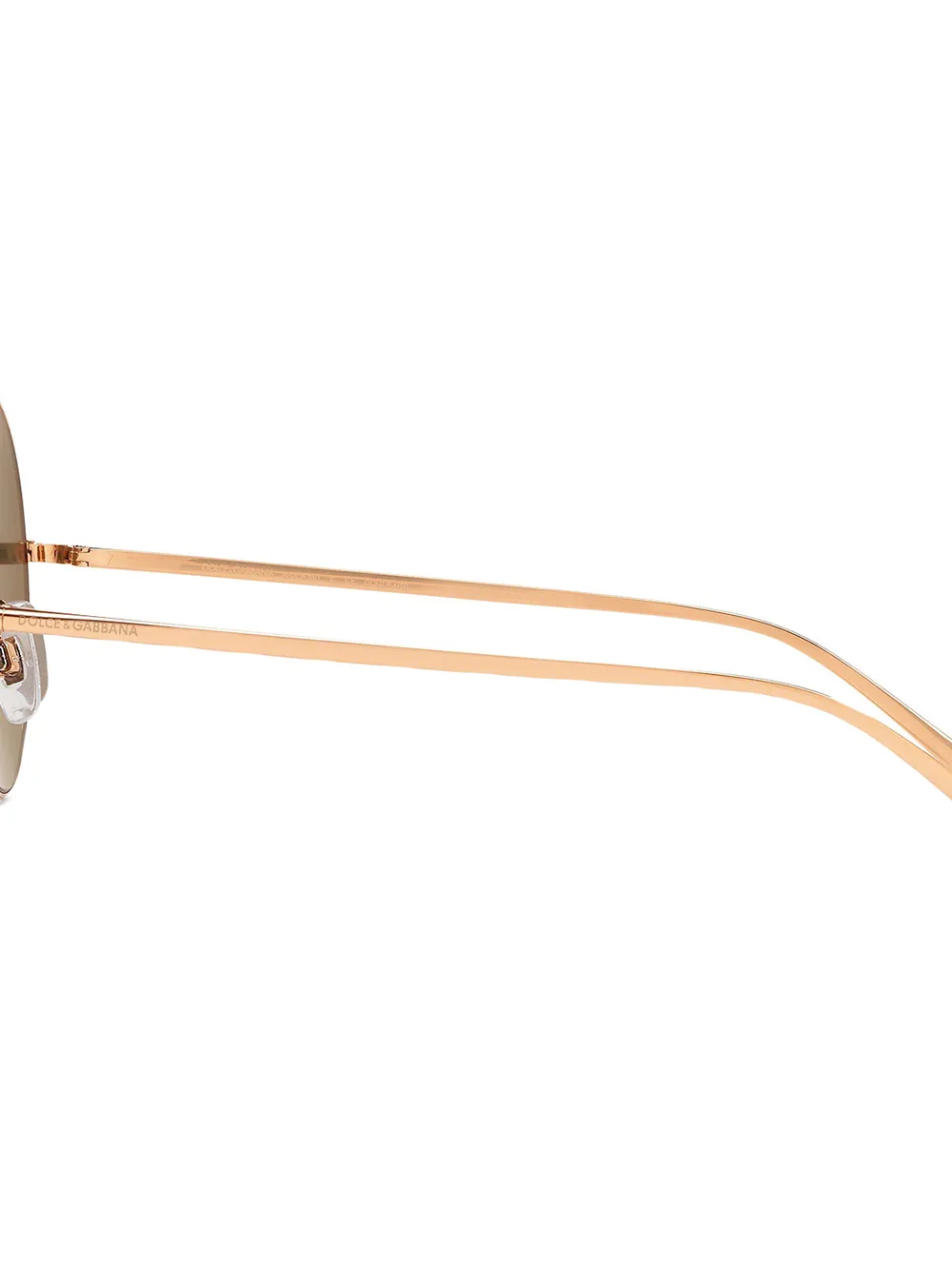 фото Dolce & gabbana eyewear солнцезащитные очки в круглой оправе