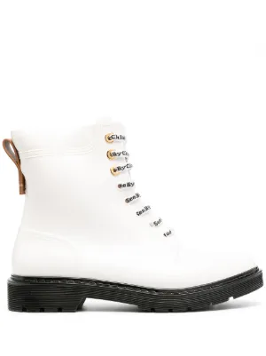 See by clearance chloe white boots