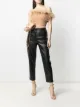 Image 2 of David Koma net and feather bodysuit