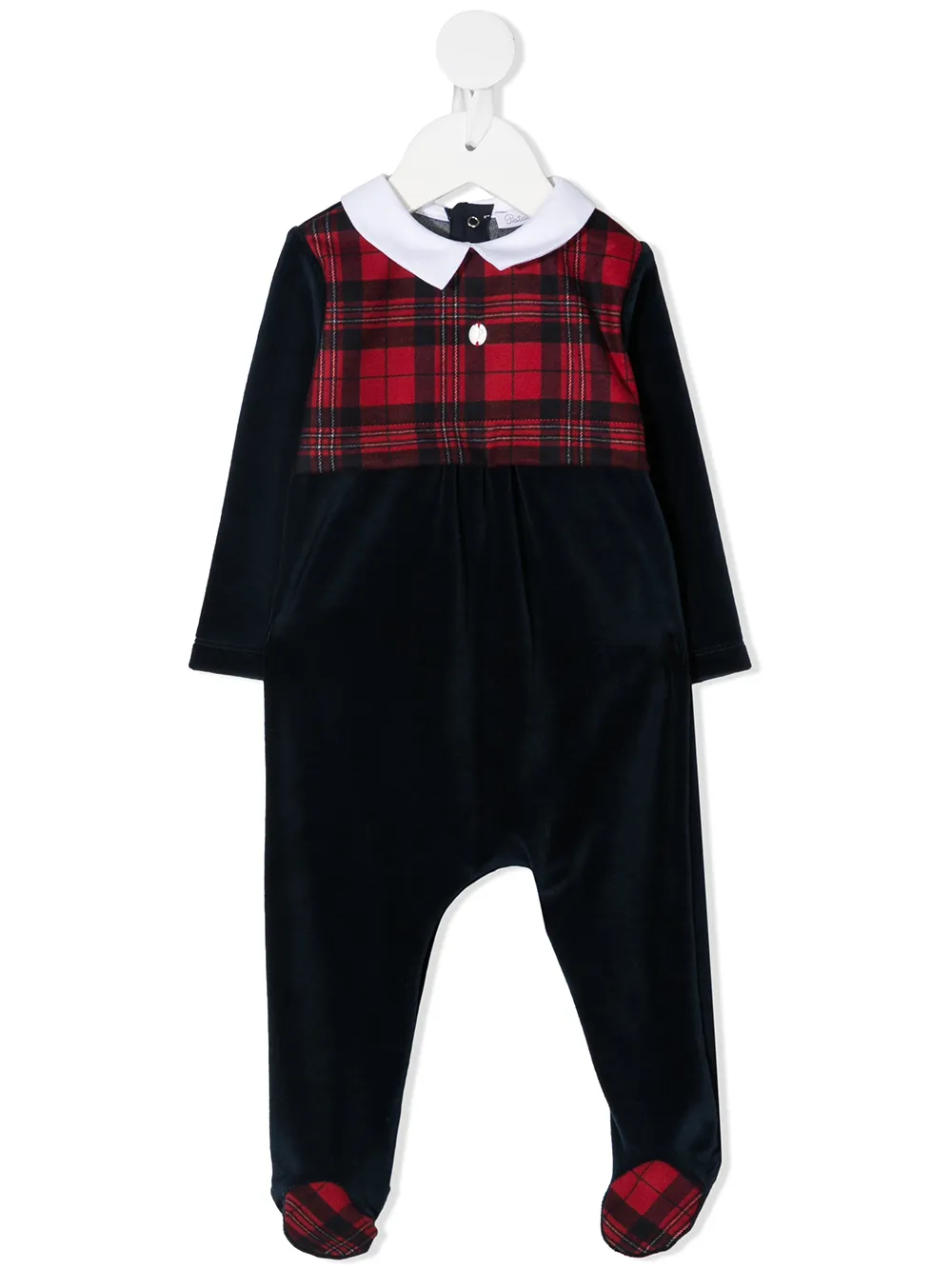 Patachou пижама с клетчатой вставкой