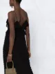 Zimmermann ruffle textured slip dress
