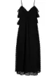 Image 1 of Zimmermann ruffle textured slip dress