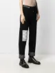 Barrie cashmere bandana boyfriend-cut trousers