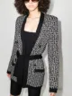 Imagem 2 de Balmain Cardigan com amarração e padronagem monogramada