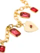 Mondo Mondo heart-charm crystal necklace