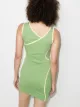 Eckhaus Latta Surface mini sleeveless dress