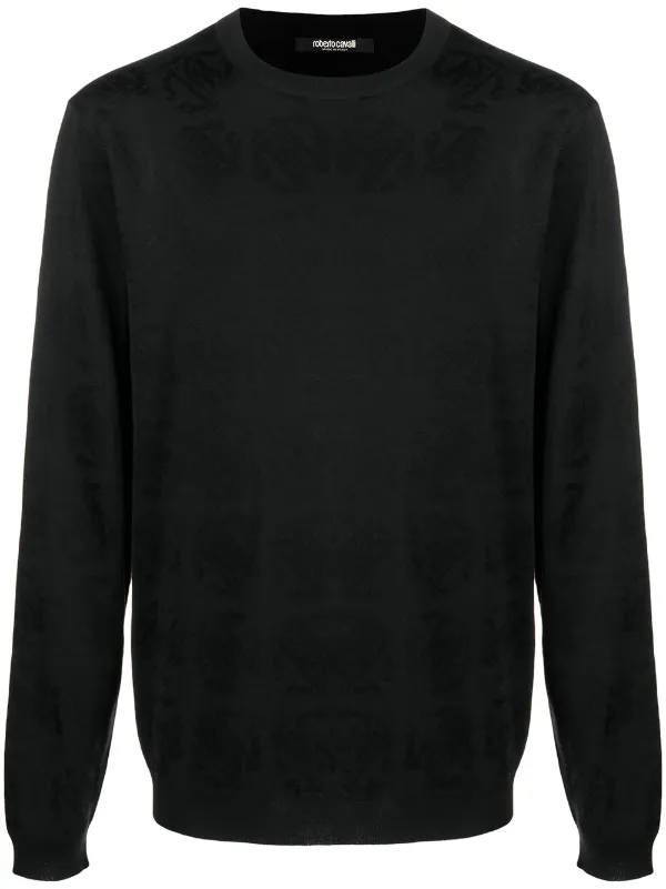 monogram crew neck