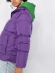 Duvetica purple padded jacket