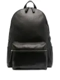 Orciani leather backpack - Black