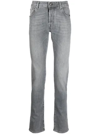 Shop Jacob Cohen 688 slim-fit jeans 