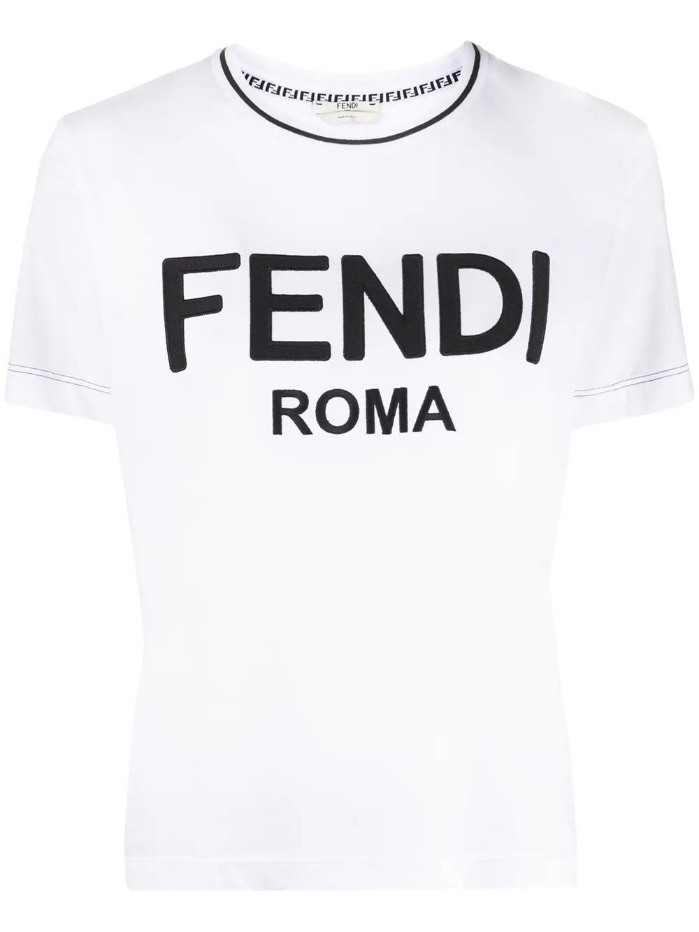 фото Fendi футболка с логотипом