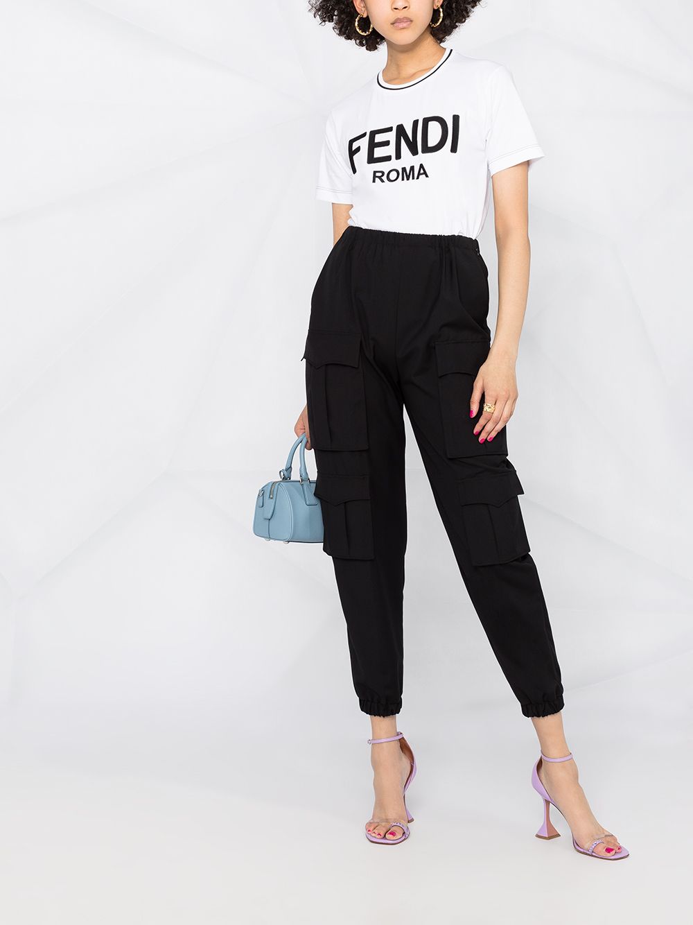 фото Fendi футболка с логотипом