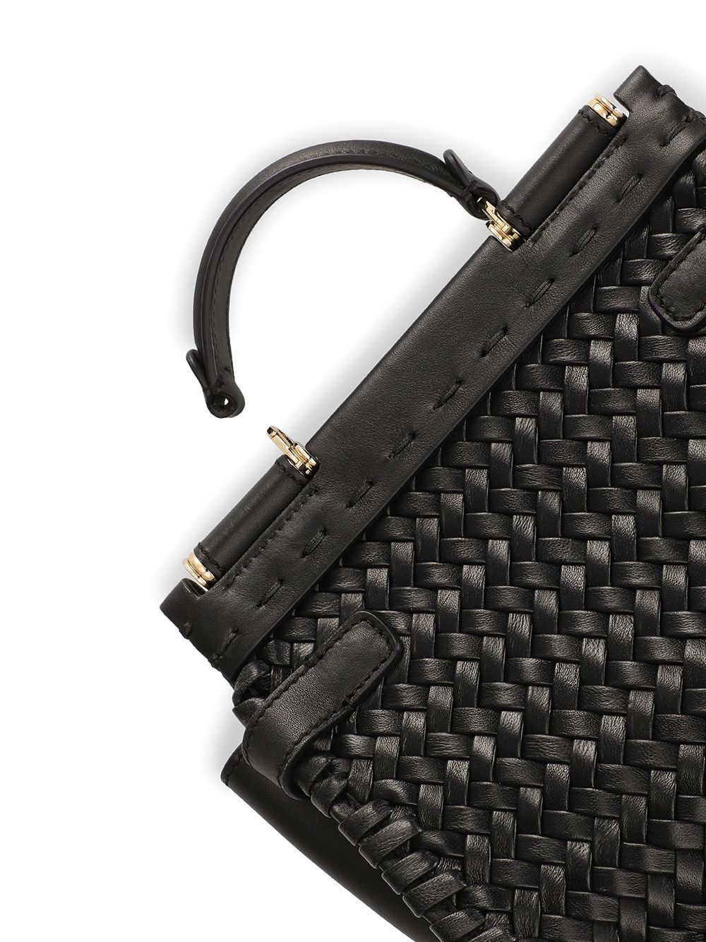 Dolce & Gabbana Woven Leather MISS SICILY