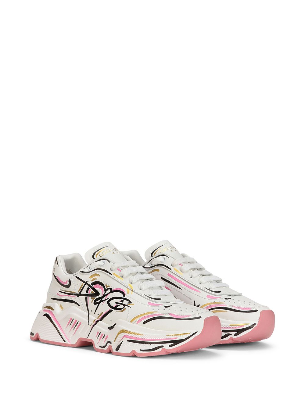 Dolce & Gabbana Daymaster low-top sneakers - Wit
