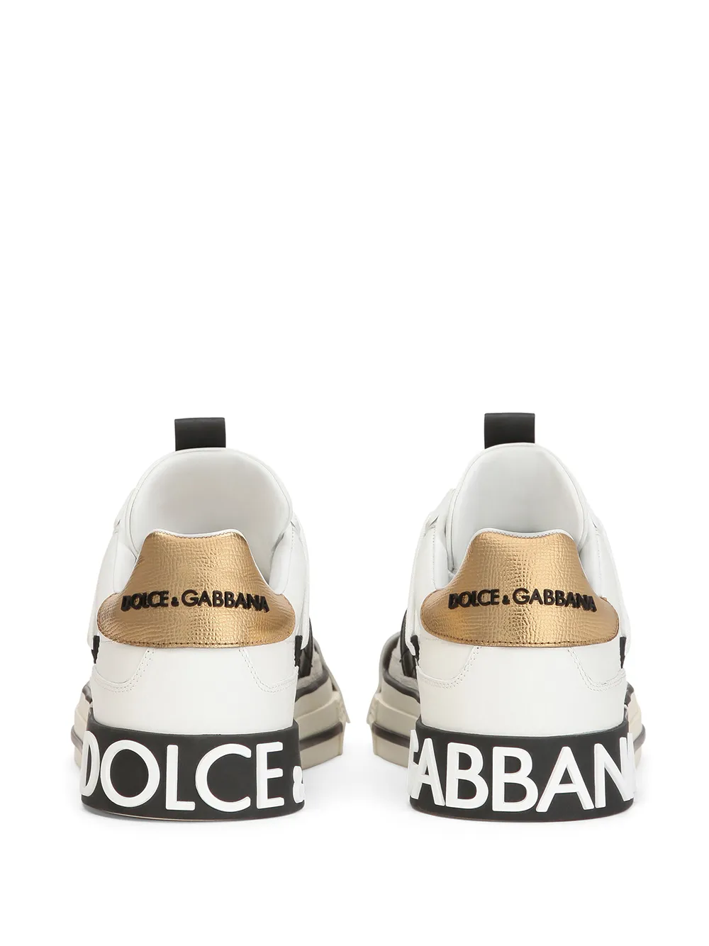 Dolce & Gabbana 2.Zero Custom Leather Sneakers - Farfetch