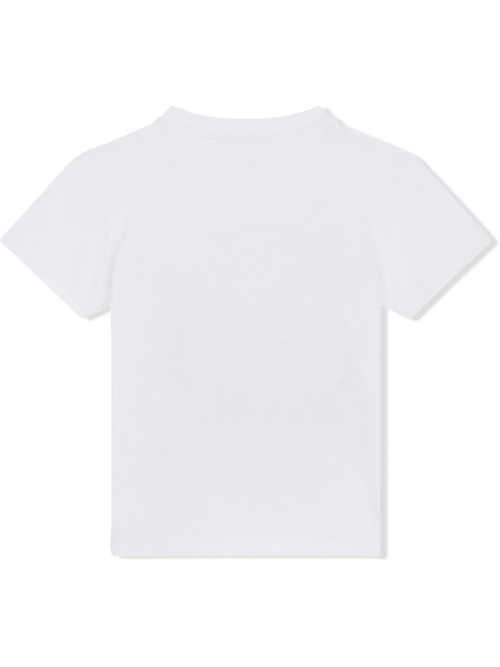фото Dolce & gabbana kids футболка с нашивкой-логотипом