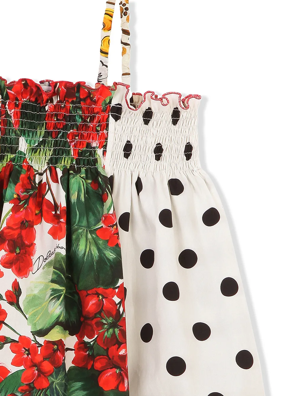 фото Dolce & gabbana kids платье с принтом