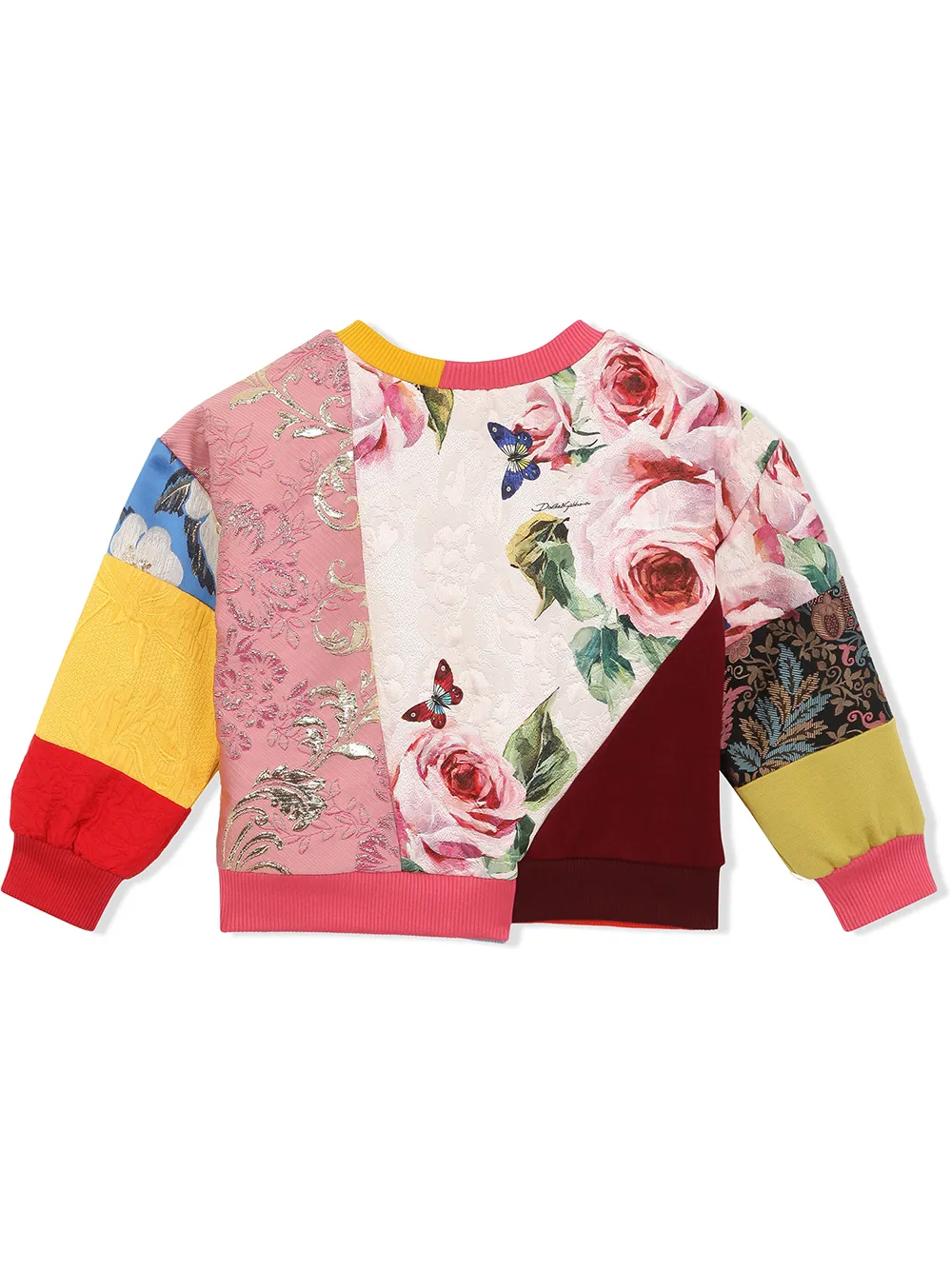 фото Dolce & gabbana kids толстовка с нашивкой-логотипом