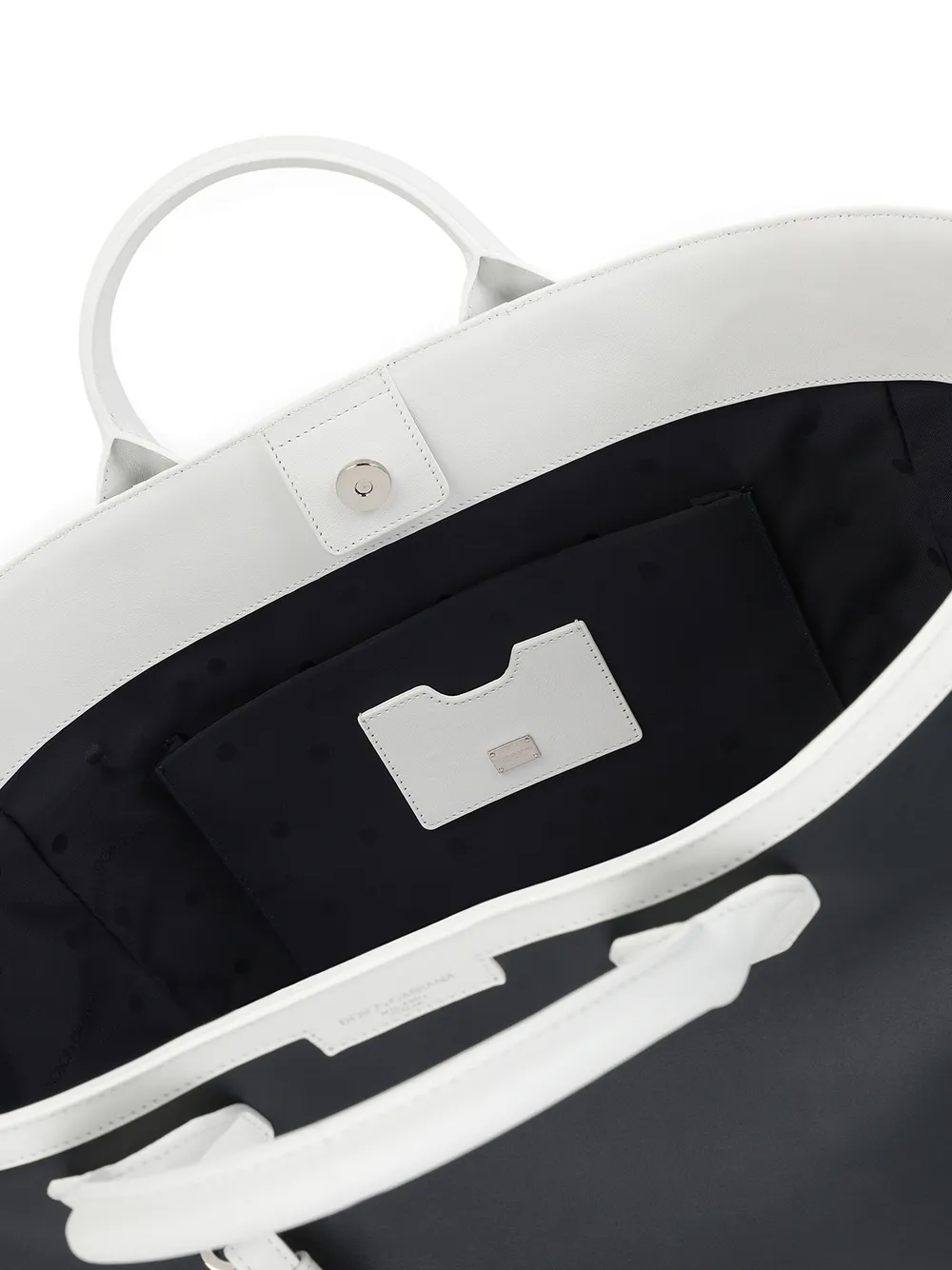 фото Dolce & gabbana двухцветная сумка-тоут