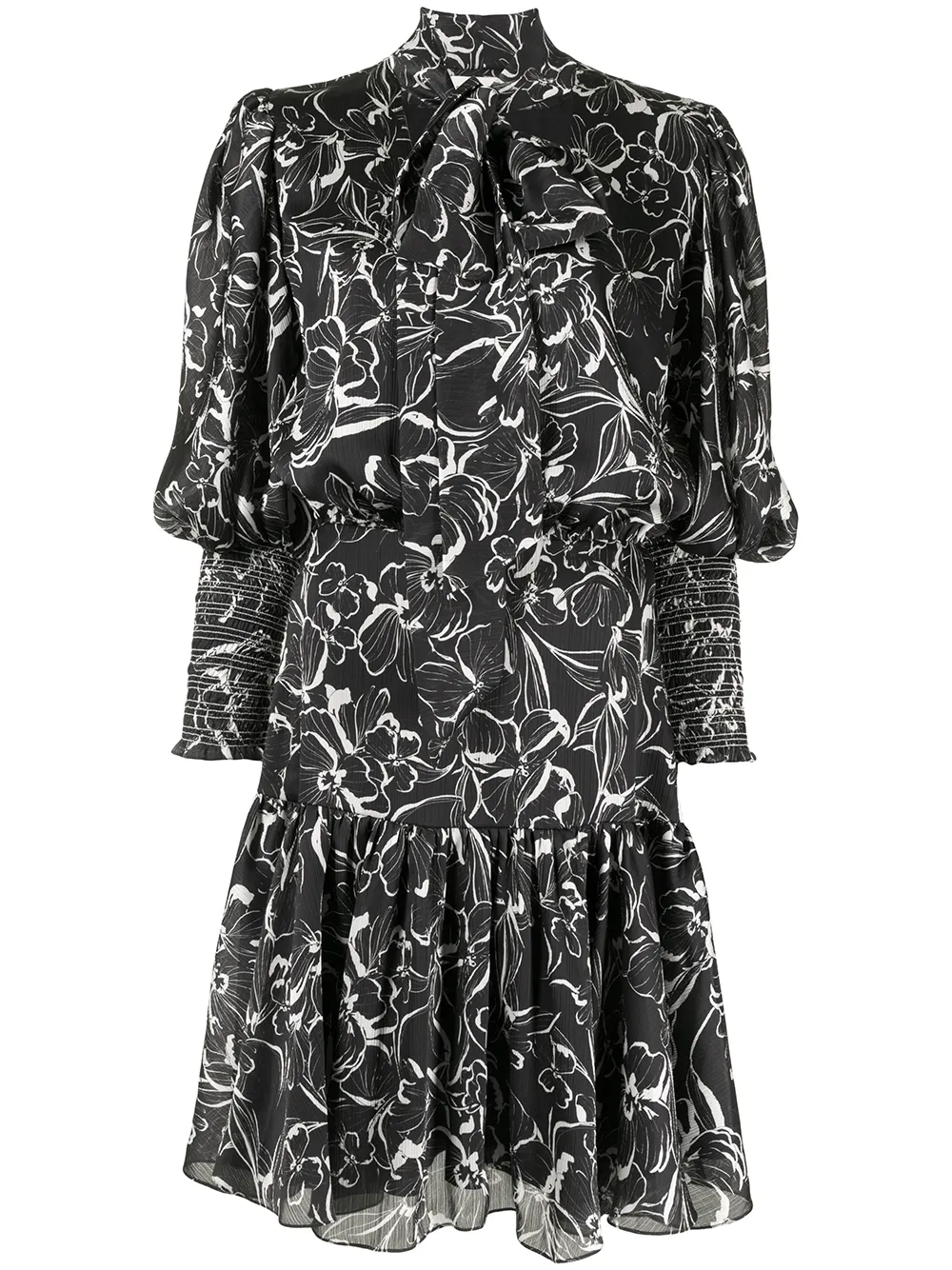 

Sachin & Babi Terri floral-print dress - Black