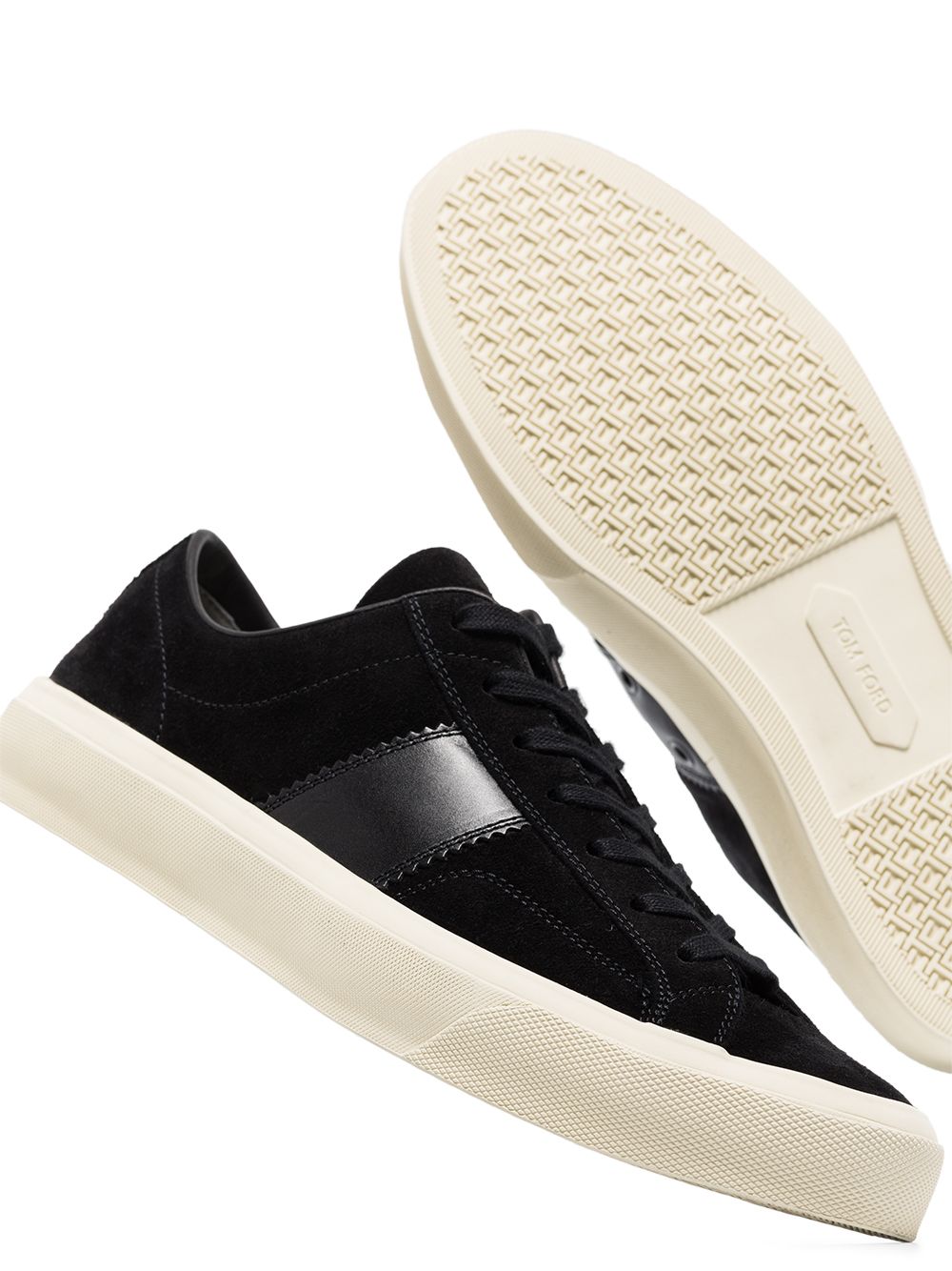 TOM FORD Cambridge high-top sneakers - Zwart