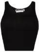 Image 1 of ROTATE Sunday sleeveless crop top