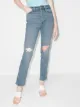 Image 2 of RE/DONE 80s ripped straight-leg jeans