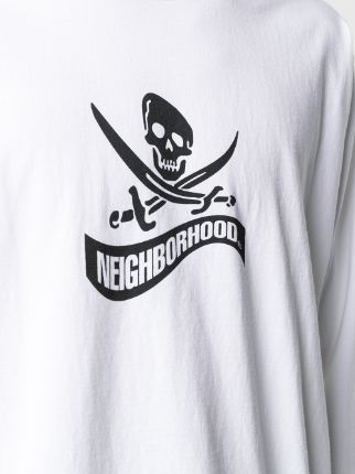 logo-print long-sleeve sweatshirt展示图