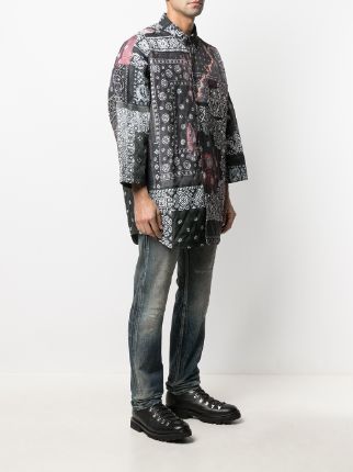 bandana print jacket展示图