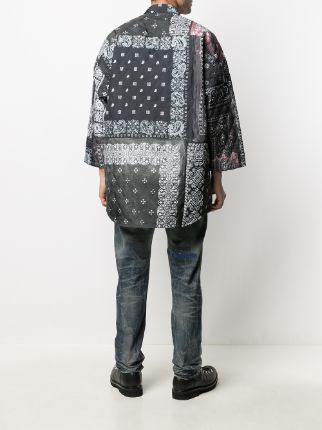 bandana print jacket展示图