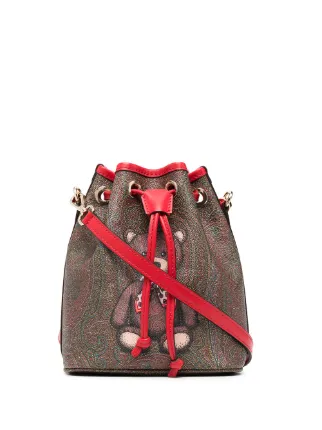 Etro Secchiello Paisley Beige/multicolor Donna » Five Brescia