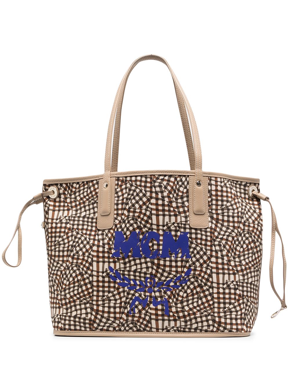 MCM Monogram Print Tote Bag - Farfetch