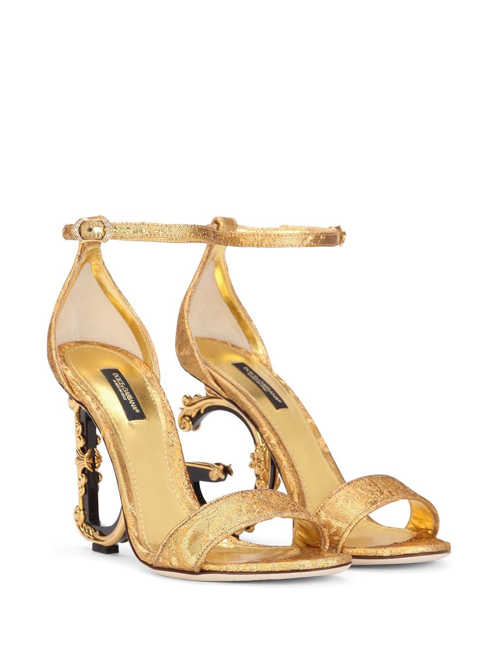 Dolce & Gabbana Sculpted High Heel Sandals - Farfetch