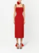 Dolce & Gabbana Cady slit midi dress