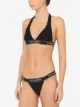Image 2 of Dolce & Gabbana halterneck logo-band bikini