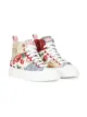 Image 1 of Dolce & Gabbana Kids mix-print sneakers