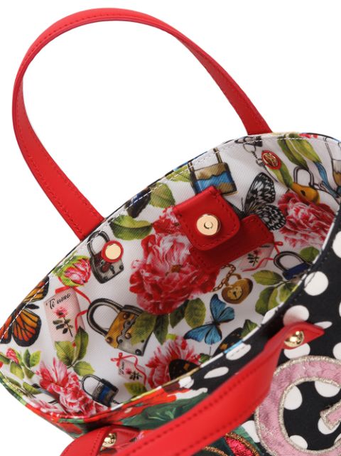 Dolce Gabbana Kids Mixed Print Bucket Bag Farfetch